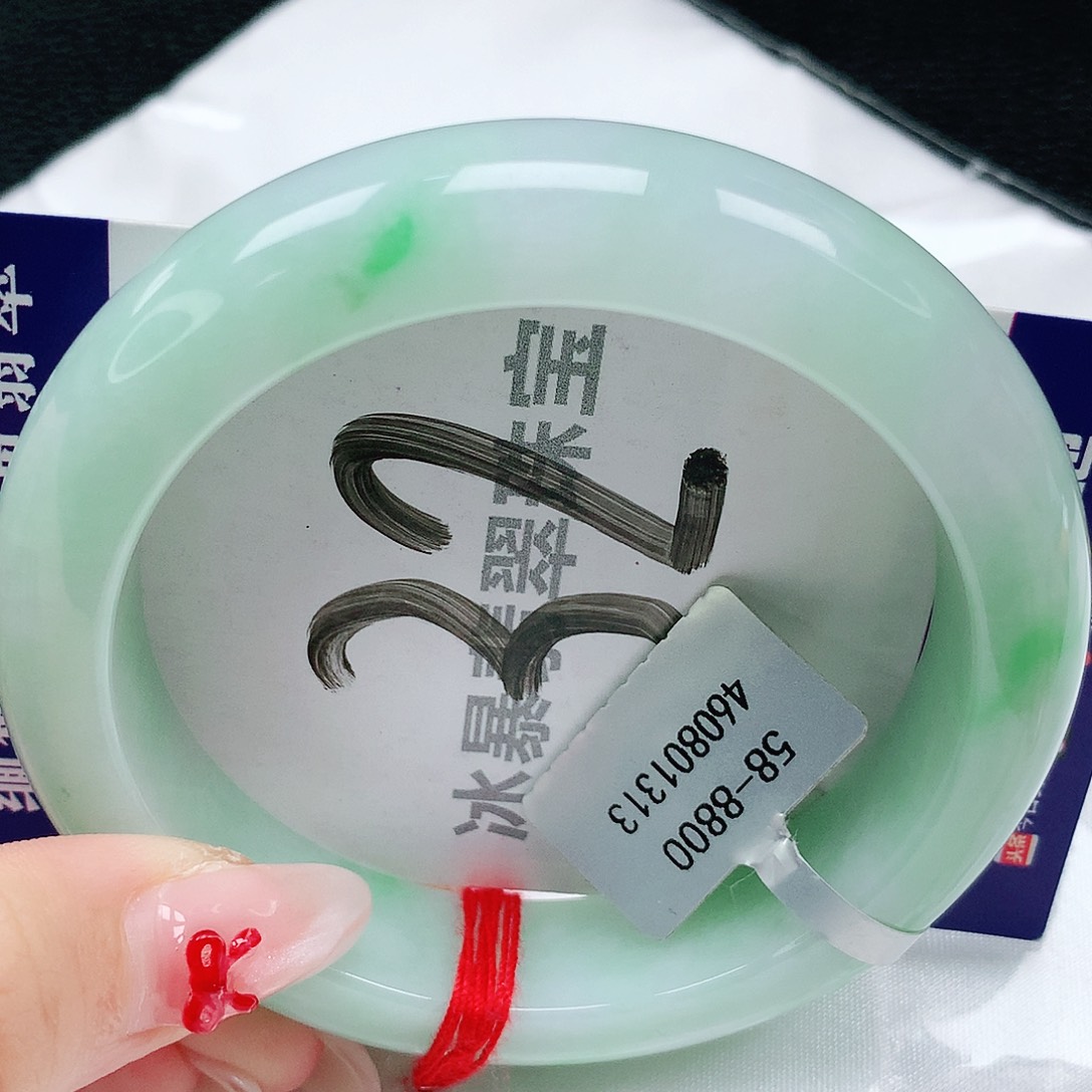 翡翠手镯未镶嵌天然缅甸a货翡翠