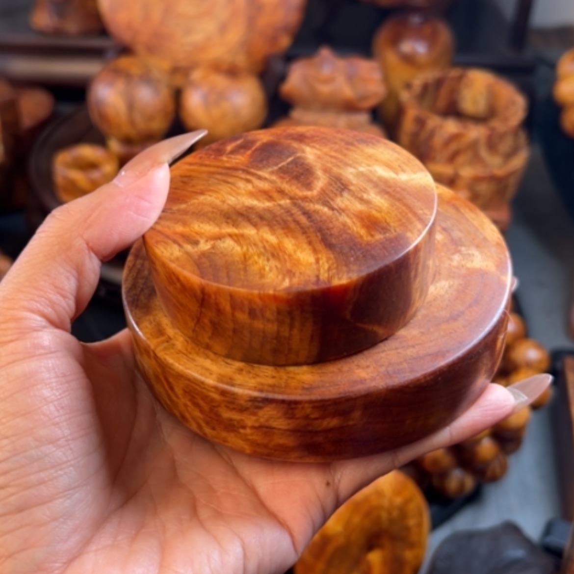 【闪购商品】松木（琥珀木）把件有瑕疵不退货