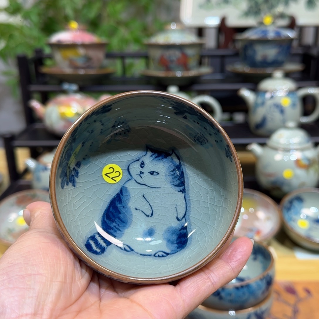 景德镇陶瓷手绘茶具