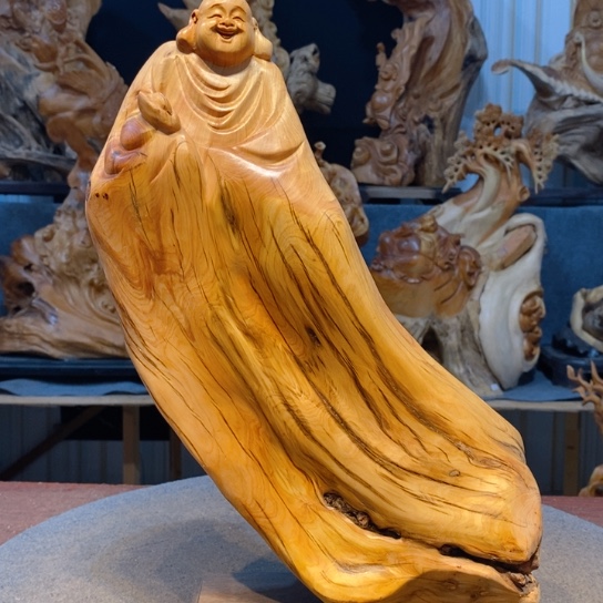 柏木（崖柏）根雕摆件