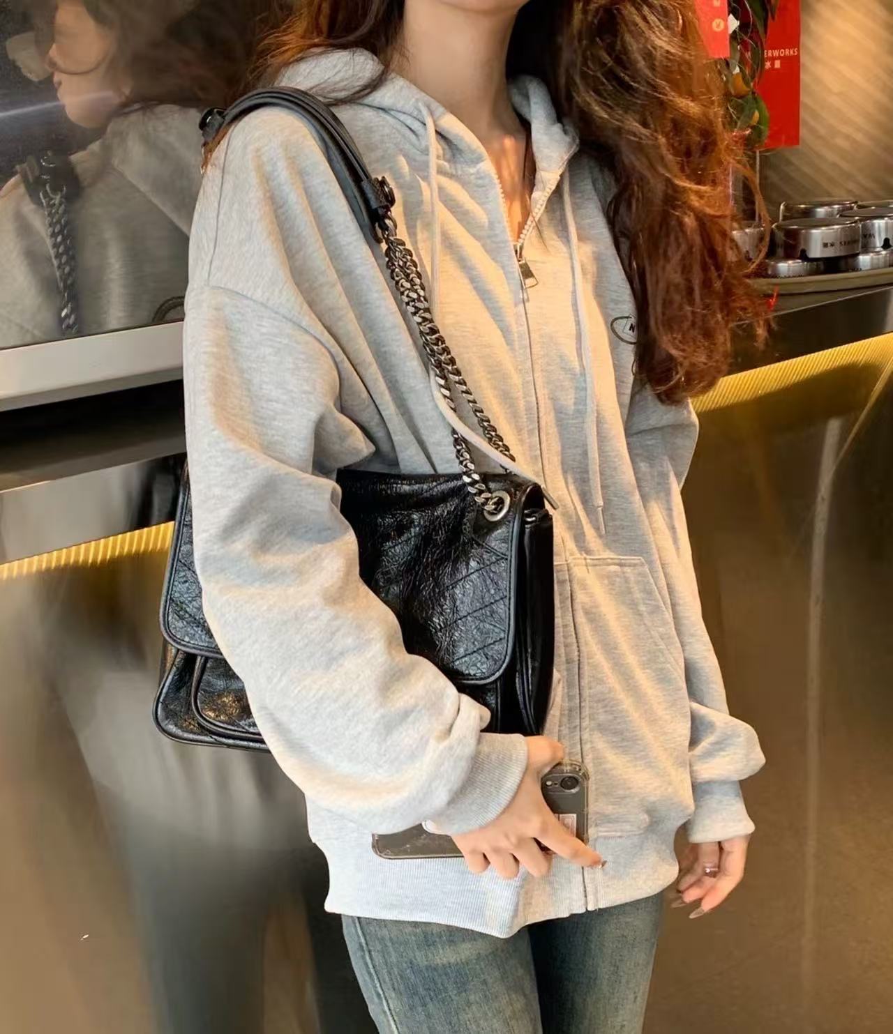 中号NIKI条包装包带装饰围巾丝巾夏季装饰品丝巾夏季S221