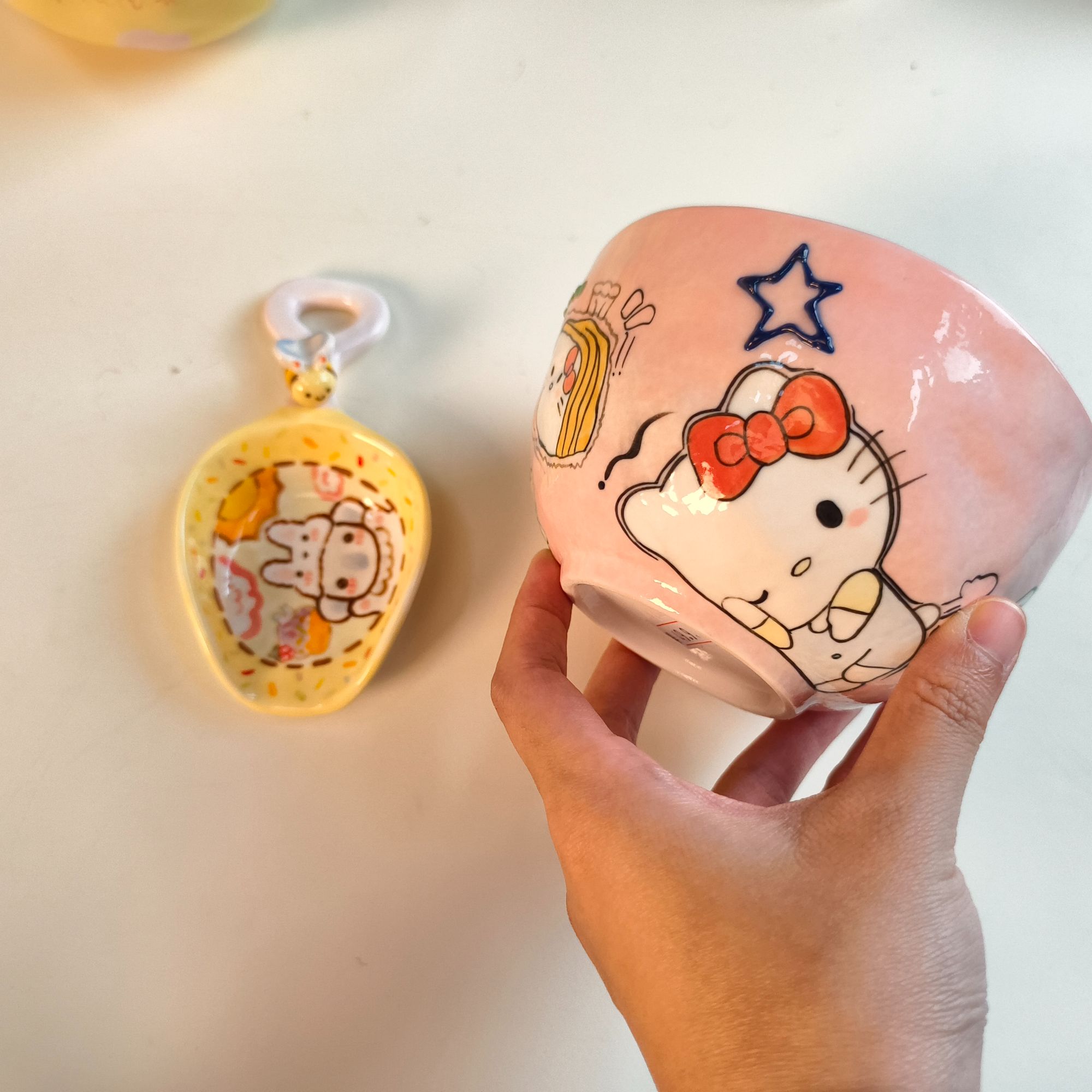 景德镇釉下彩手绘设计师款陶瓷