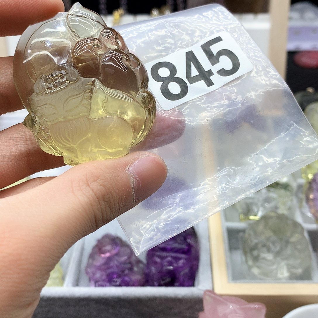 水晶颈饰未镶嵌挂件