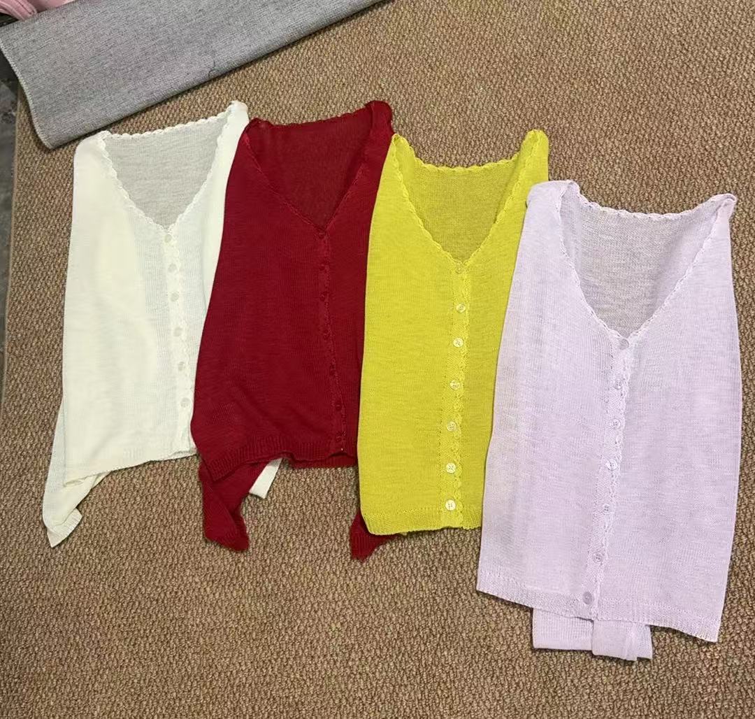 杭货新款可防晒针织衫