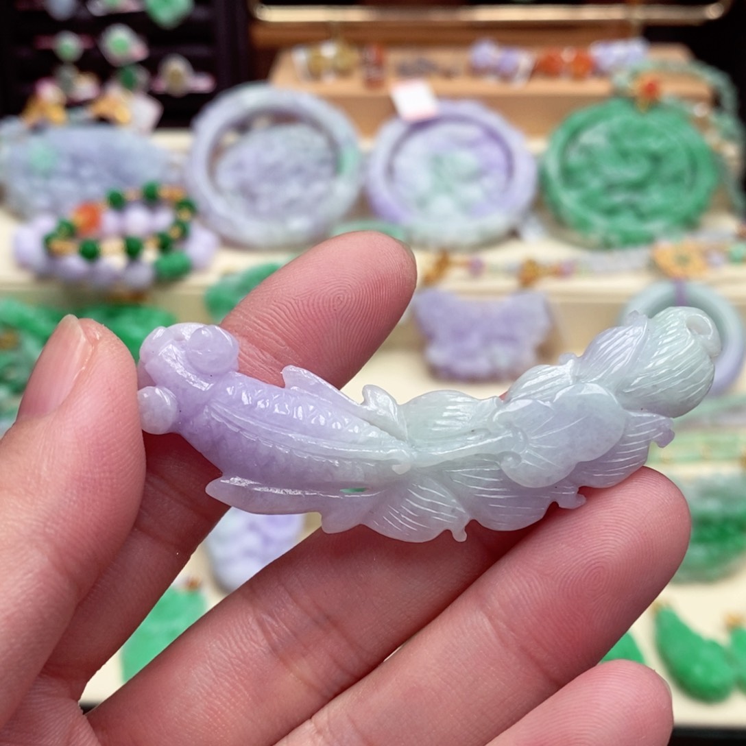 颈饰未镶嵌翡翠翡翠吊坠