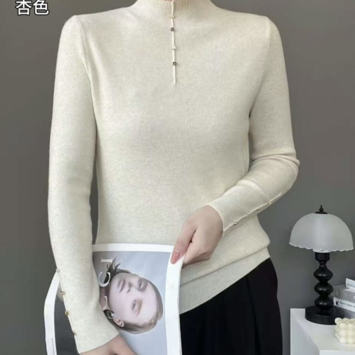 清风奶奶55881新款打底衫