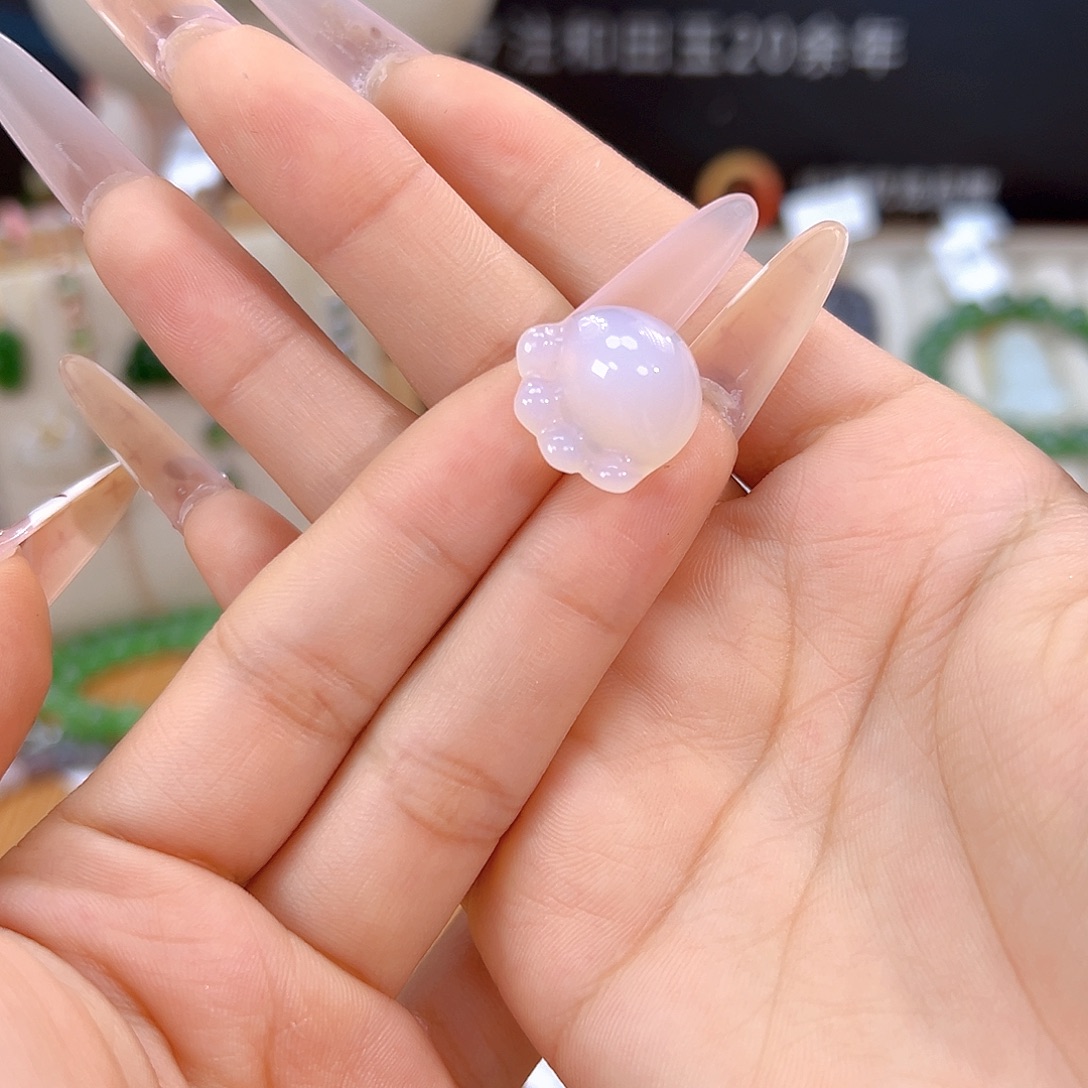 玛瑙/玉髓未镶嵌玉牌sj