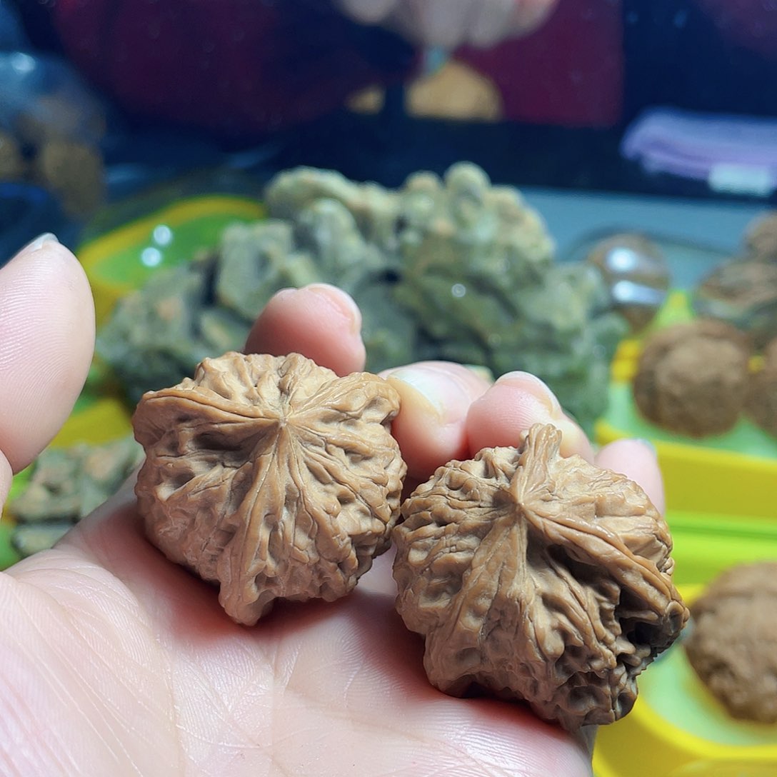 核桃手串/手链精品小众三楞