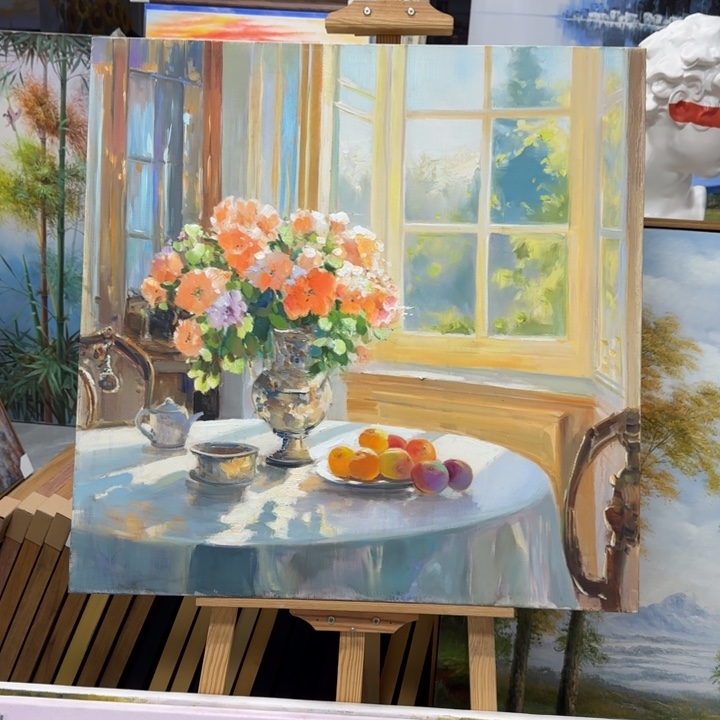 油画油画作品入选全国美展