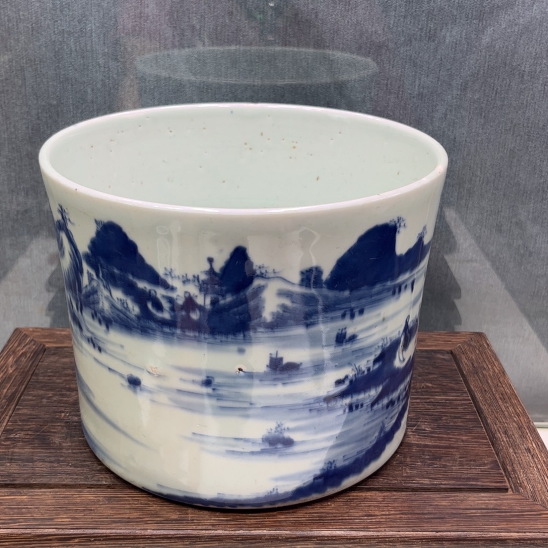 摆件瓷器工艺品摆件青花