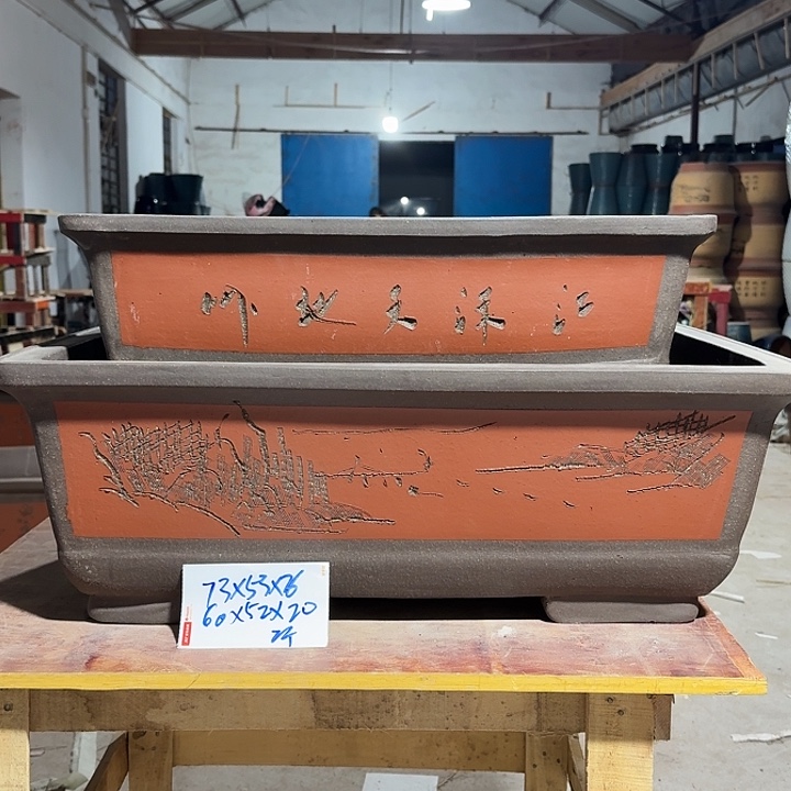 黔***桩紫砂花盆紫砂花盆