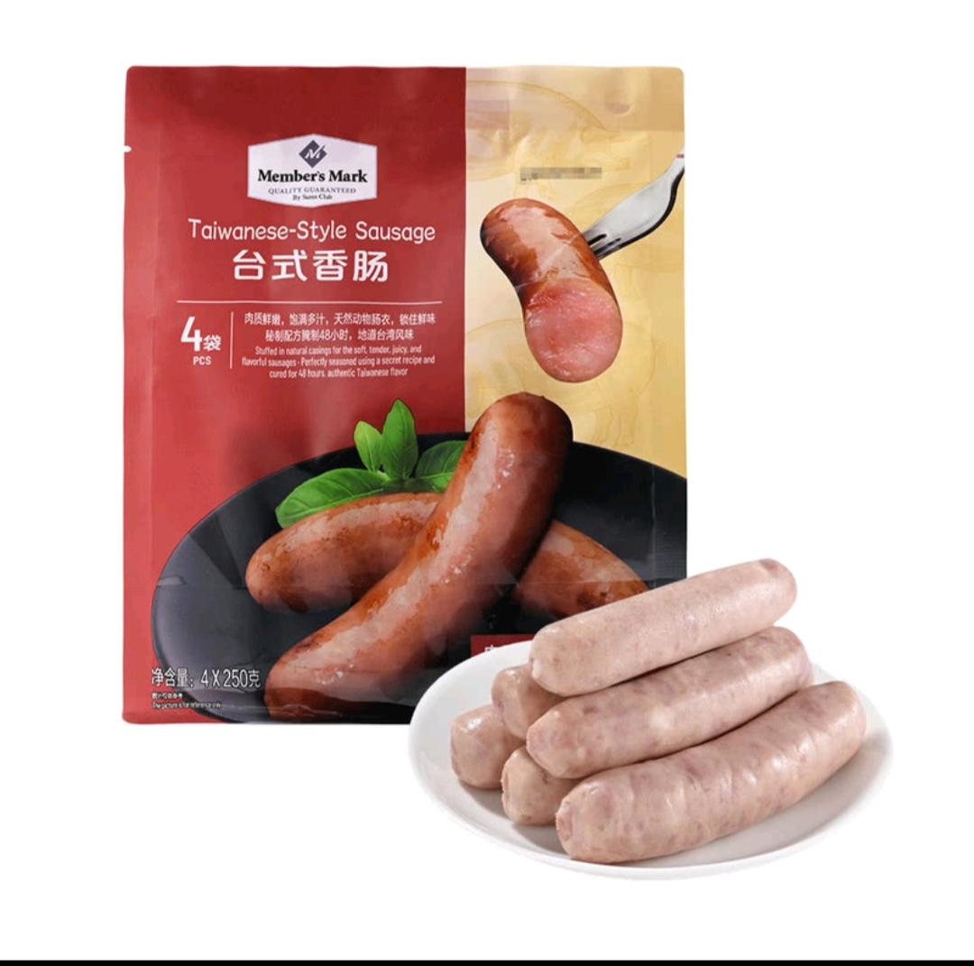 山姆代购MM台式香肠250g*4
