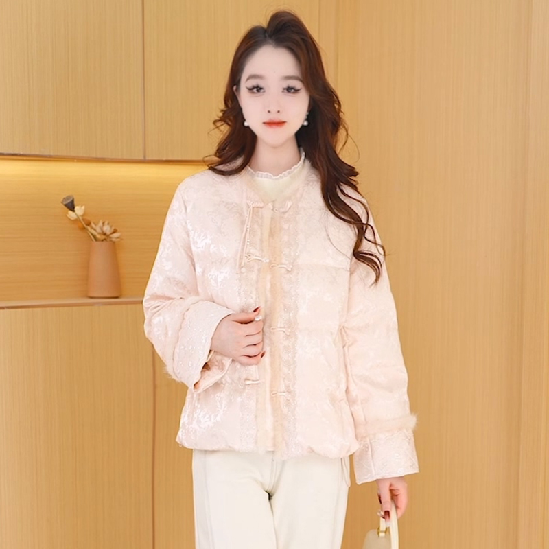 【羽绒服】冬季90白鸭绒羽绒服新款时尚气质休闲保暖外套女冬