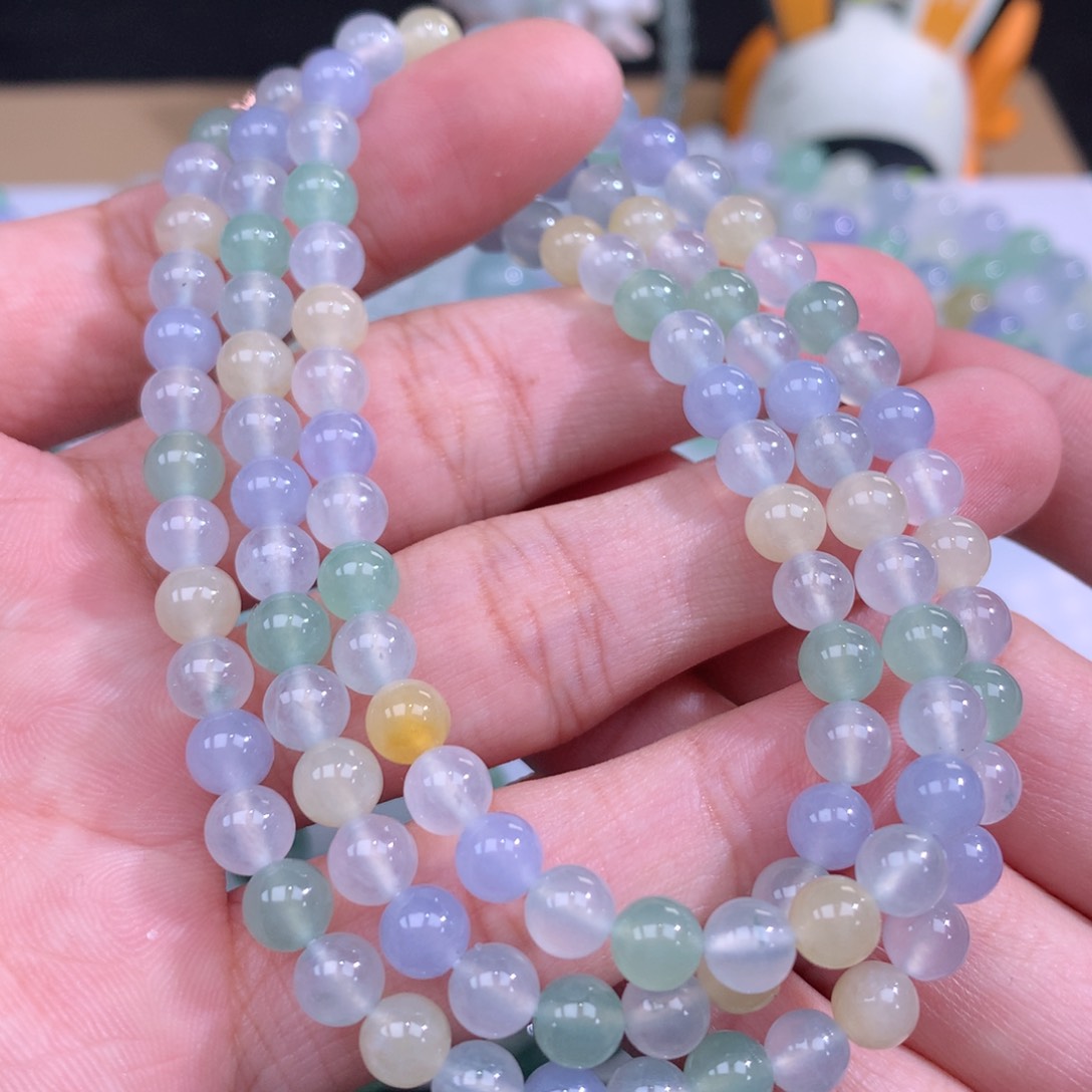 翡翠手链未镶嵌翡翠