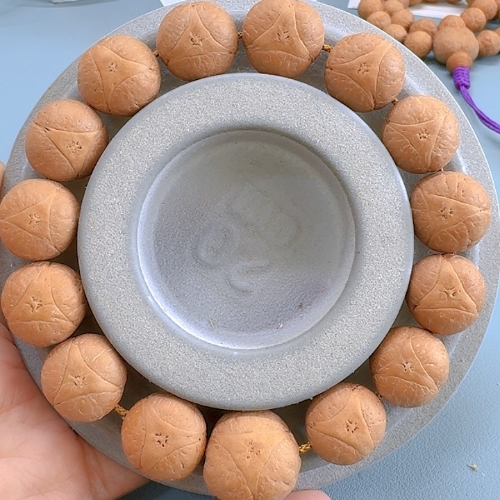凤眼菩提手串16mm龙眼肉厚85@6839