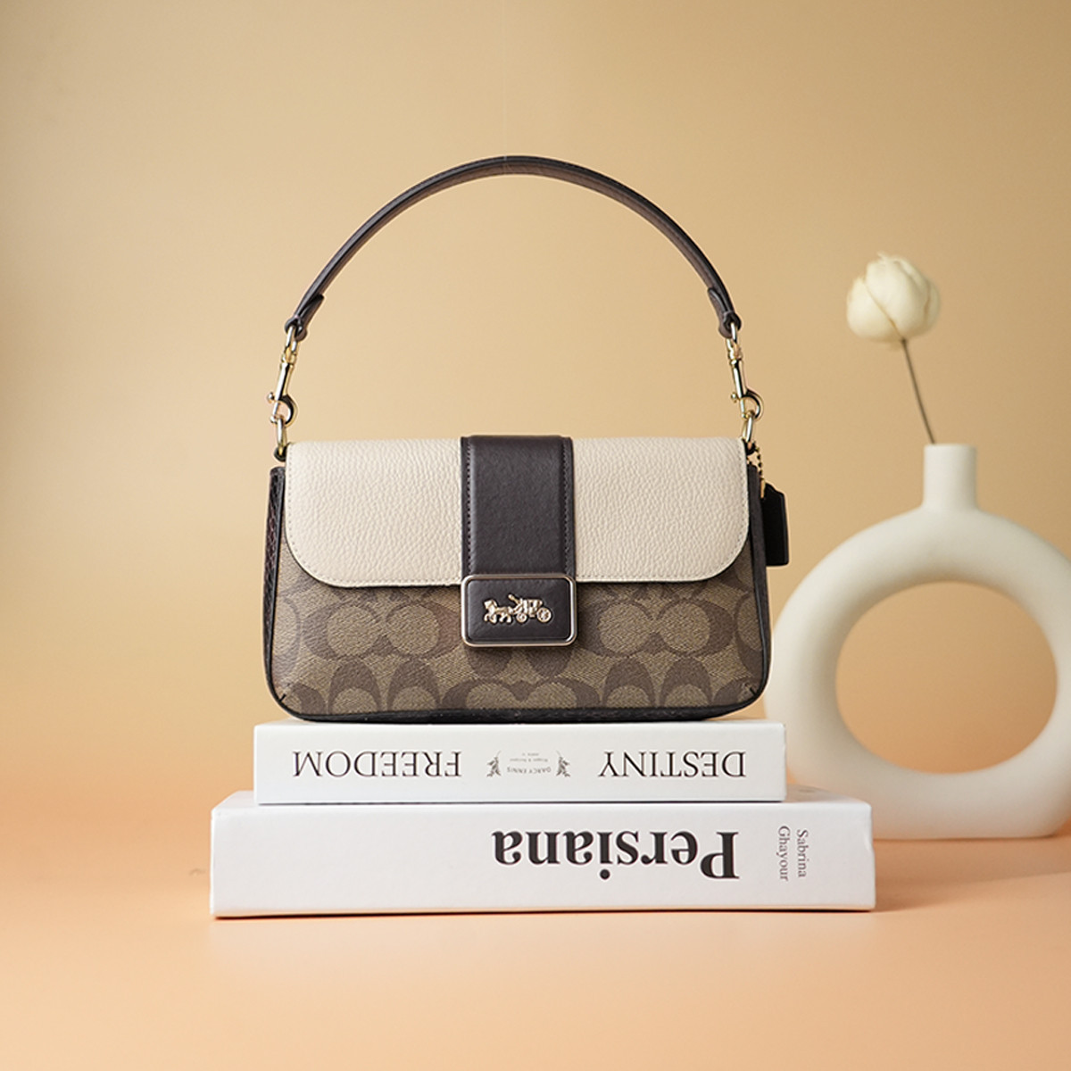 COACH｜蔻驰【全国联保】Grace 22手提斜挎包迷你款CC033