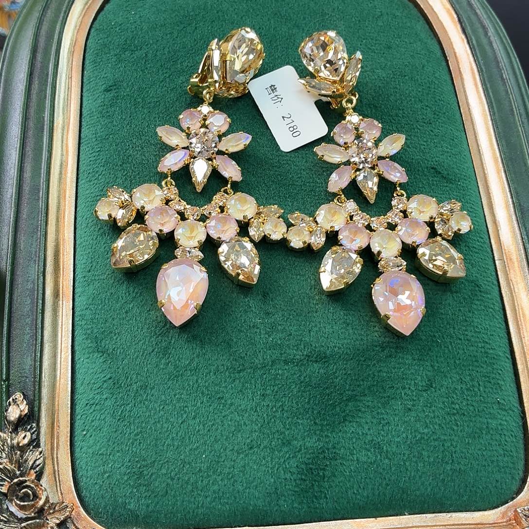 美***人琉璃合金合金CREZUS耳夹 不退换