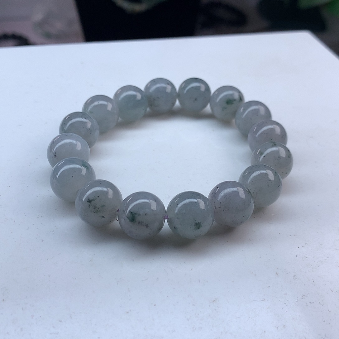 未镶嵌手串翡翠了*13mm！