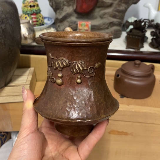 紫砂茶杯好物分享新年快乐