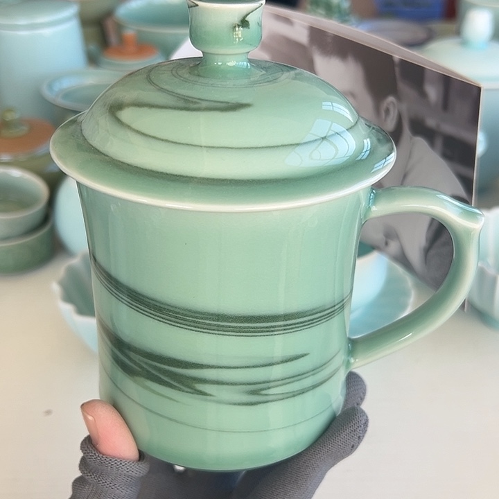 小米茶器龙泉青瓷