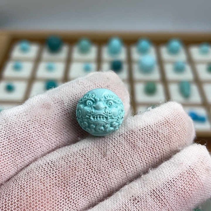 绿松石珠宝奇石未镶嵌