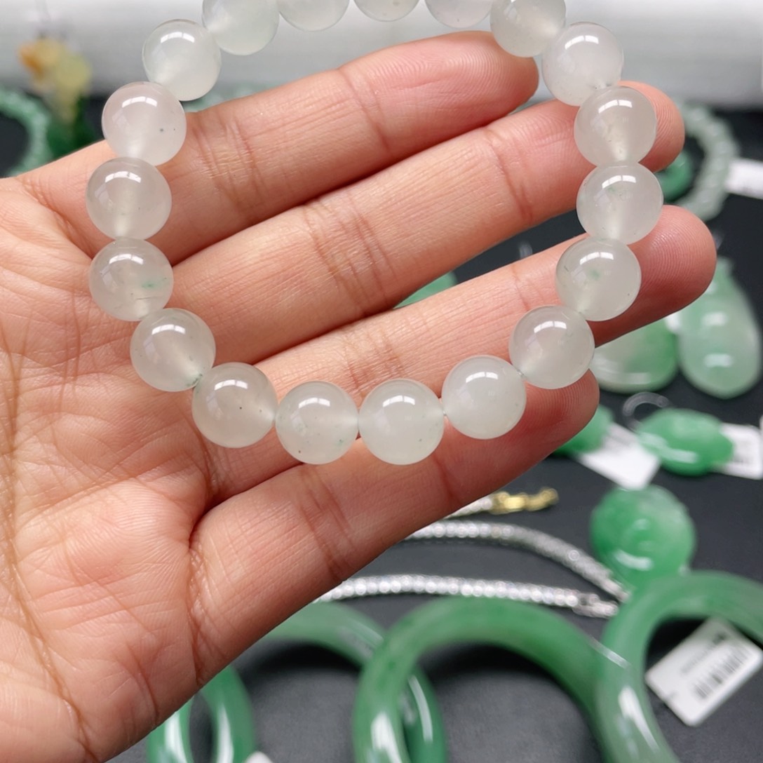 石英质玉手链未镶嵌