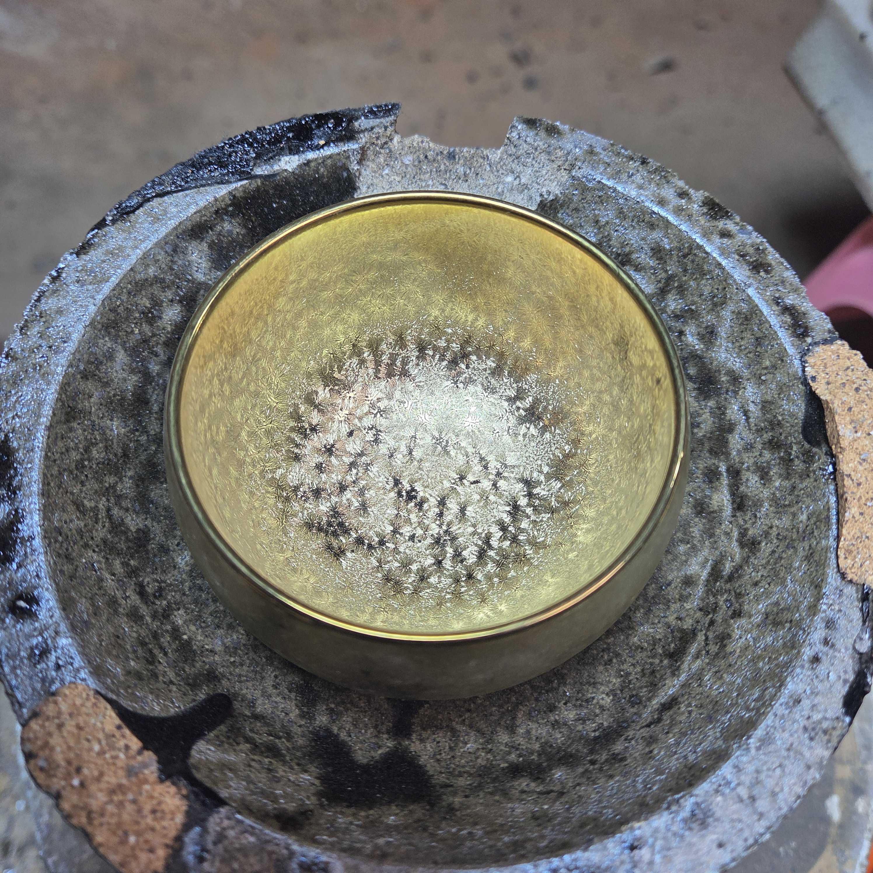 【闪购商品】黄金甲将军杯 茶盏   07