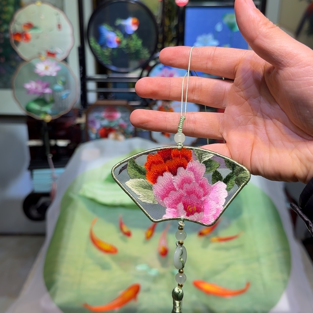 刺绣刺绣工艺精湛