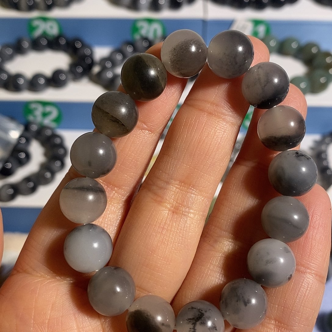 石英质玉未镶嵌手链