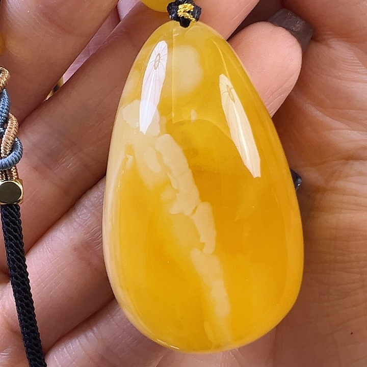 蜜蜡颈饰未镶嵌蜜蜡