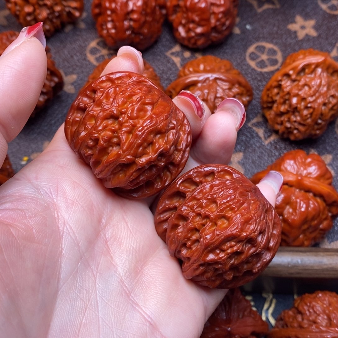 吊坠文玩核桃磨盘12