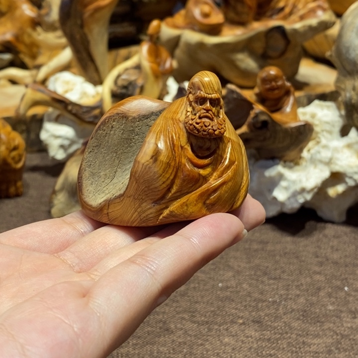 柏木（崖柏）文**七黑油达摩