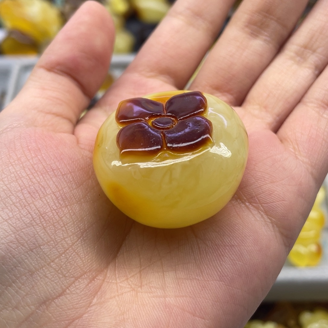 琥珀未镶嵌裸石天然琥珀蜜蜡