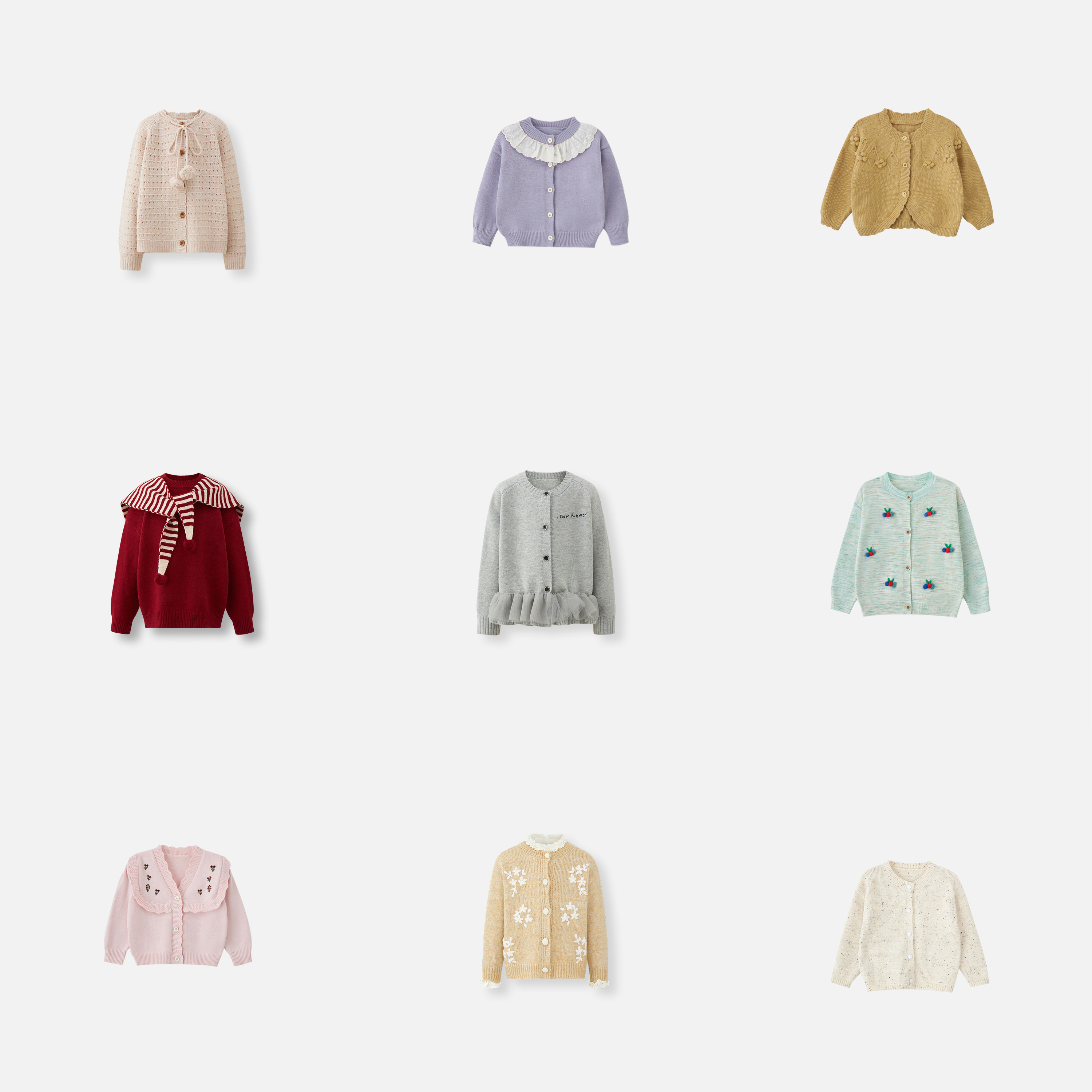 4号毛衣【予诺定制】童装毛衣秋冬孤品福利款【4001-4039编码no退换】