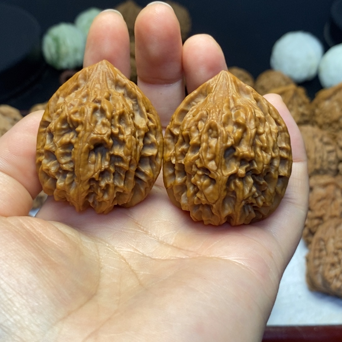 吊坠文玩核桃麻核桃37