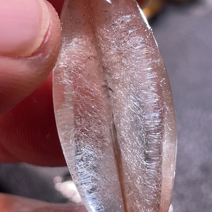 “***”发晶未镶嵌颈饰钛