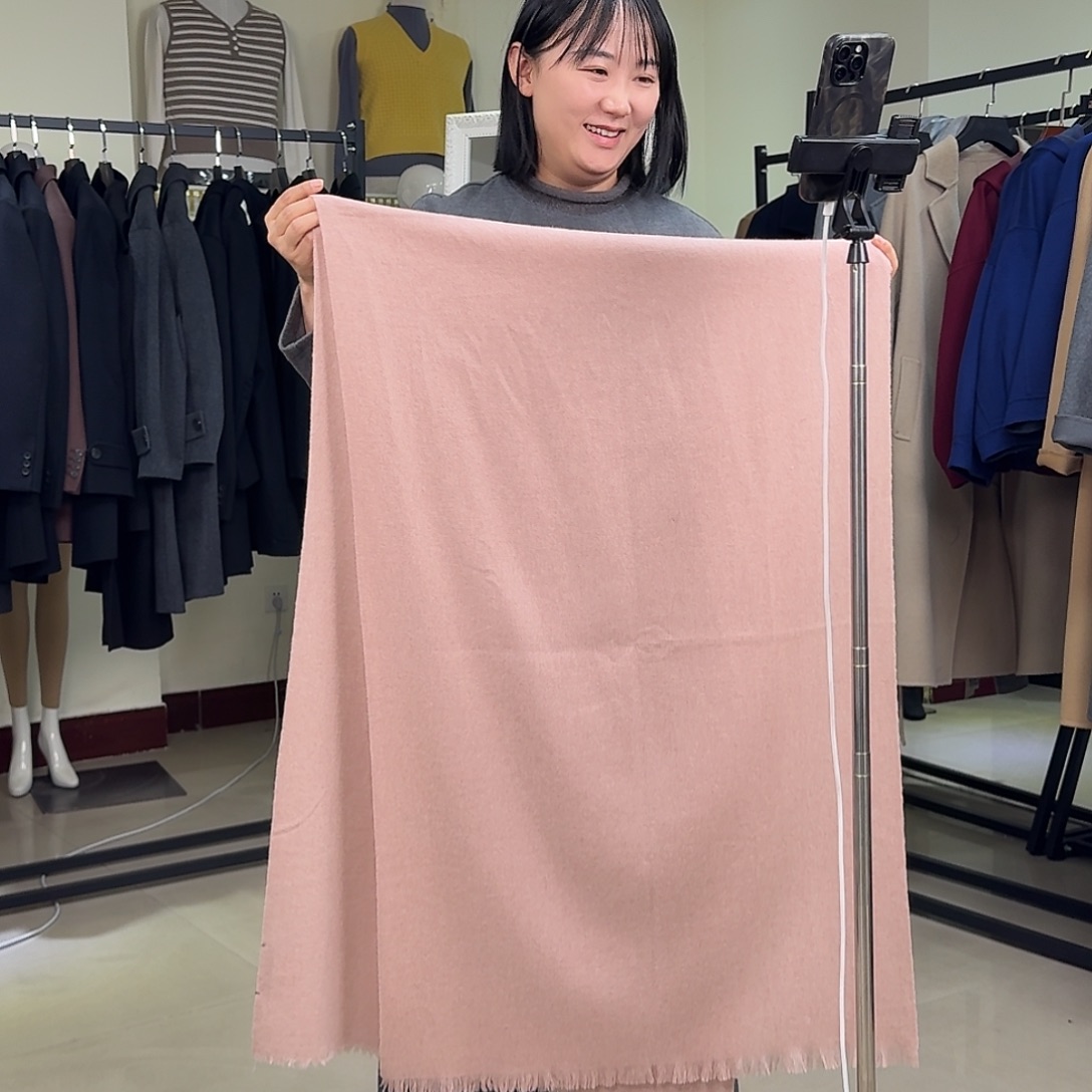 山羊绒纯羊绒保暖围巾073