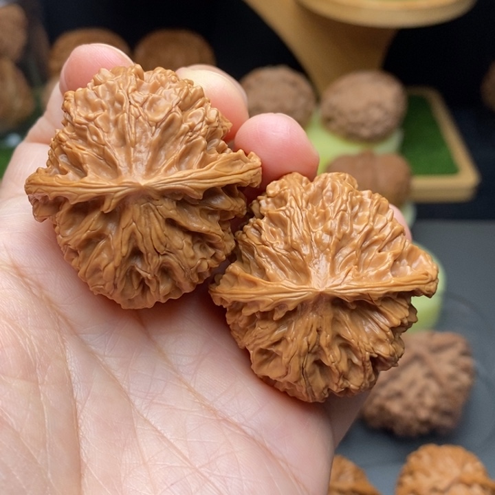 把件文玩核桃木**哥苹果园42