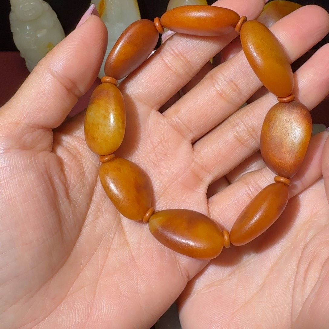 天***子和田玉未镶嵌车挂