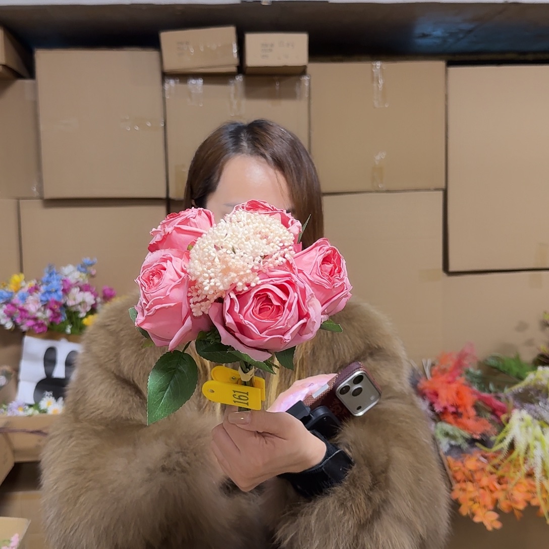 161号「闪购」仿真花，公主请下单