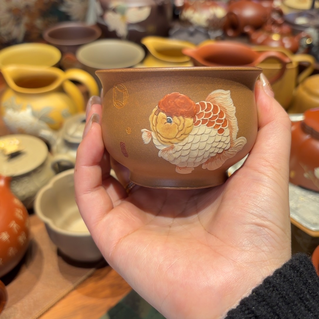 紫砂茶杯2855588555855558
