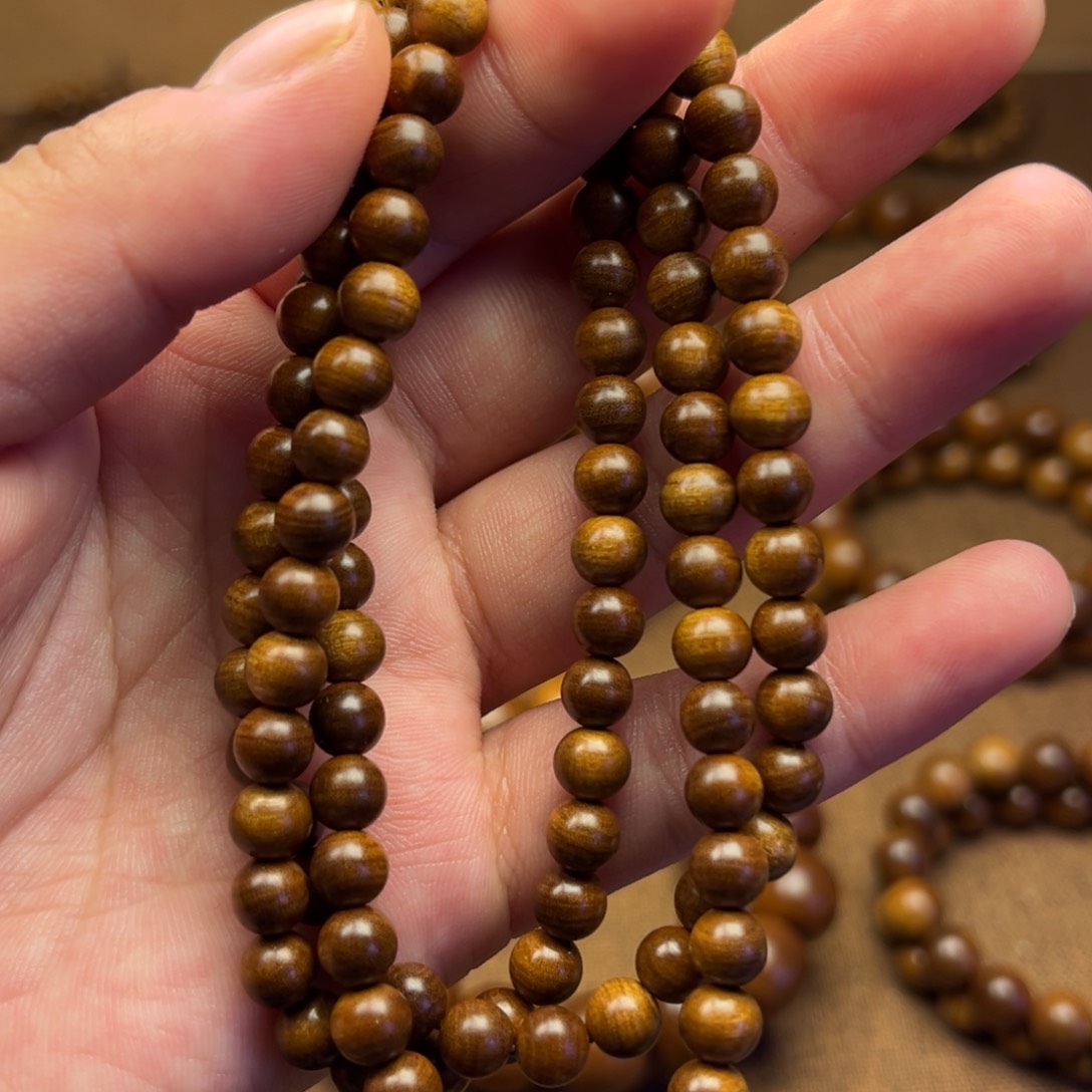 檀香木老山檀0.6*108颗