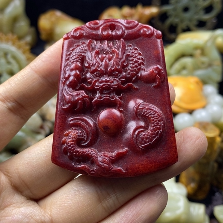 和田玉颈饰未镶嵌17