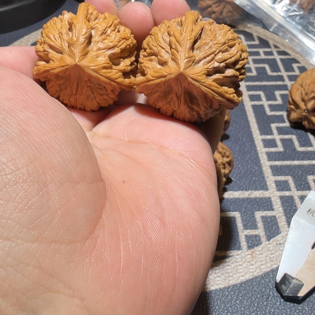 文玩核桃吊坠御龙