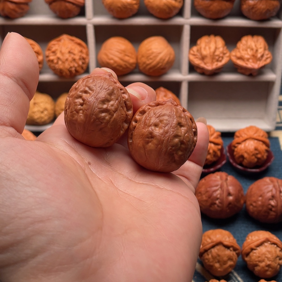 把件文玩核桃水晶佛肚