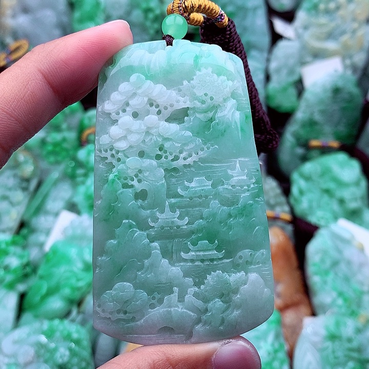 翡翠吊坠(不含链)未镶嵌