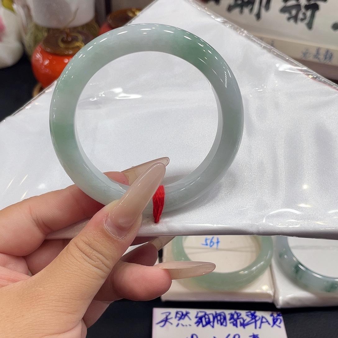 翡翠未镶嵌手镯天然缅甸翡翠21