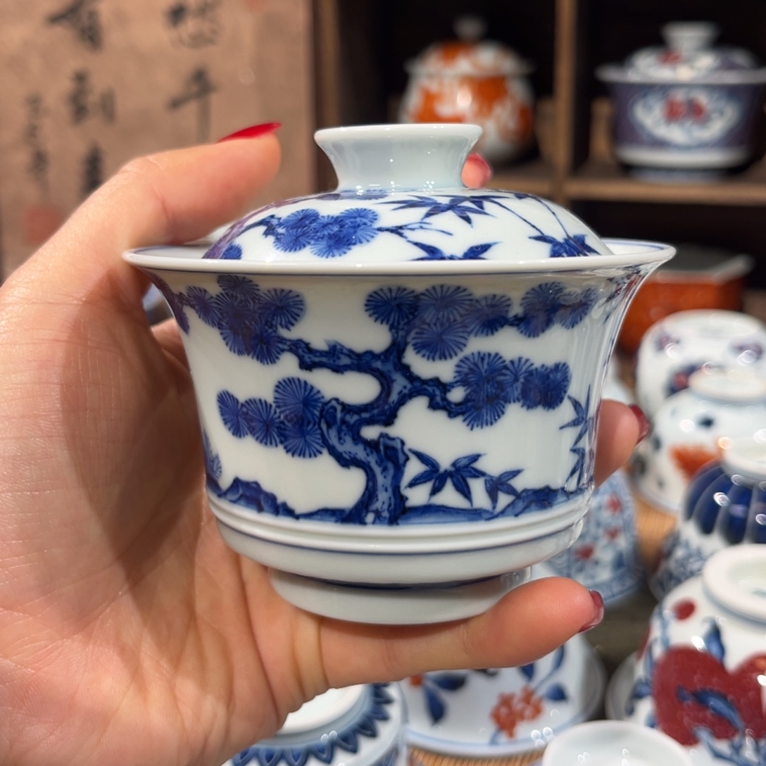 陶杯子景德镇陶瓷主人杯