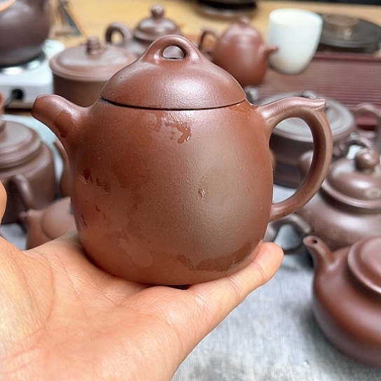 紫砂茶壶本山原矿