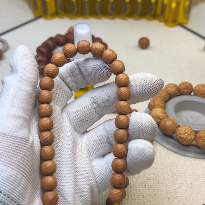 手串猴头核桃战斗瑕手工云锦9+